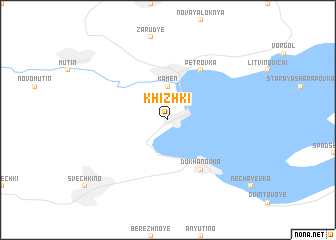 map of Khizhki