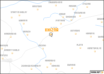 map of Khizna