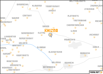 map of Khizna