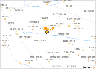 map of Khizov