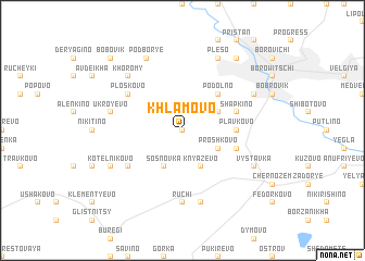 map of Khlamovo