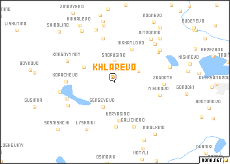 map of Khlarevo