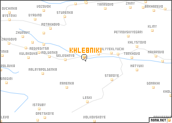 map of Khlebniki