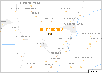 map of Khleboroby