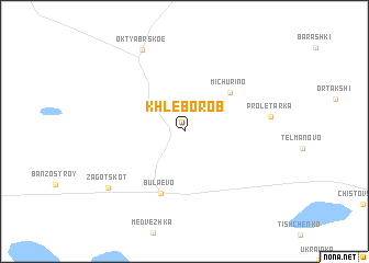 map of Khleborob