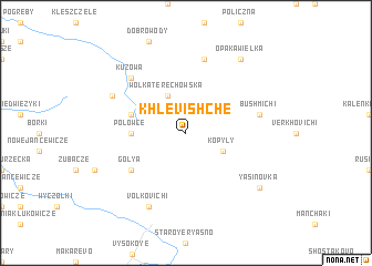 map of Khlevishche