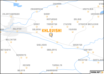 map of Khlevishi
