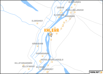 map of Khlewa