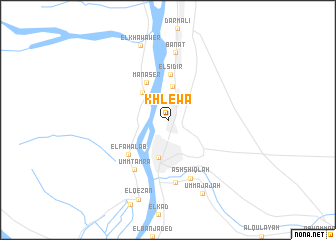 map of Khlewa