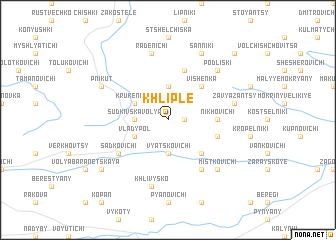 map of Khliple