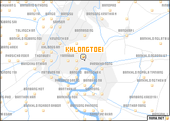 map of Khlong Toei