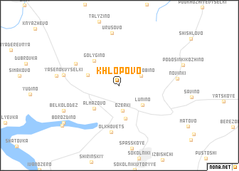 map of Khlopovo