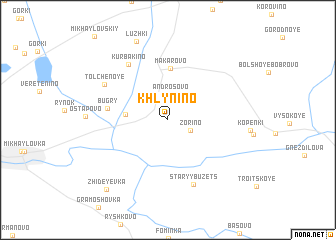 map of Khlynino