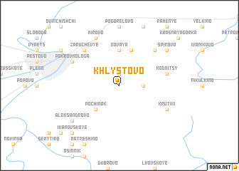 map of Khlystovo