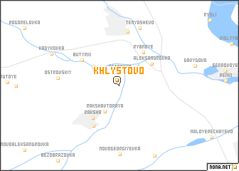 map of Khlystovo