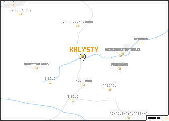 map of Khlysty