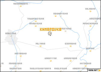 map of Khmarovka