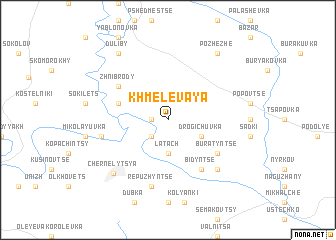 map of Khmelëvaya