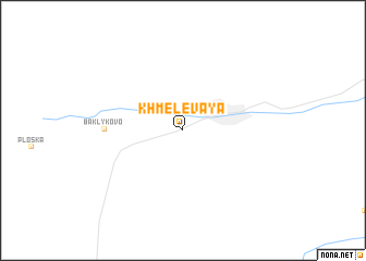 map of Khmelëvaya