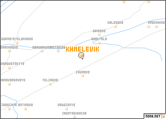 map of Khmelevik