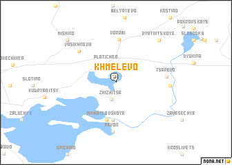 map of Khmelëvo