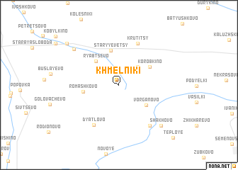 map of Khmel\