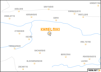 map of Khmel\