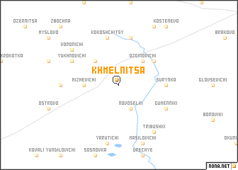 map of Khmelʼnitsa