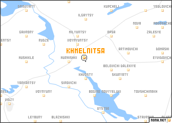 map of Khmelʼnitsa