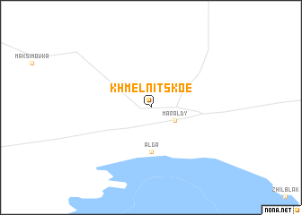 map of Khmel\