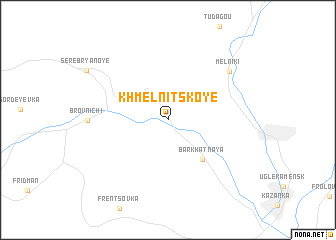 map of Khmel\