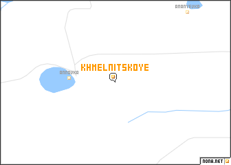 map of Khmel\