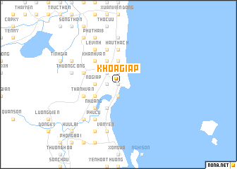 map of Khoa Giáp