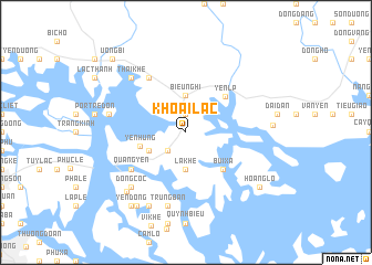 map of Khoái Lạc