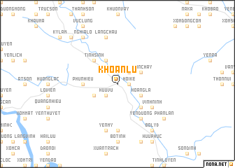 map of Khoan Lư