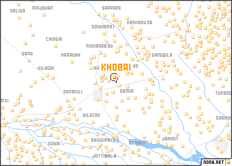 map of Khobai