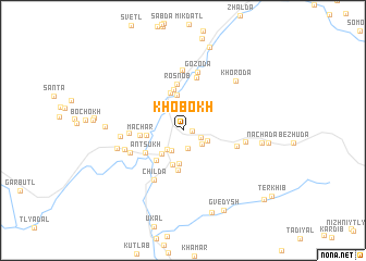 map of Khobokh