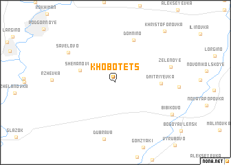 map of Khobotets