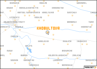 map of Khobultova