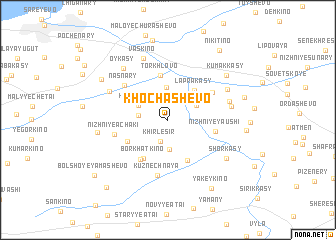 map of Khochashëvo