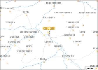 map of Khodāʼī