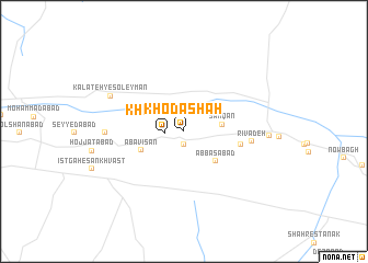 map of Khodā Shāh