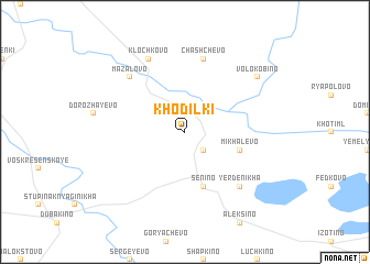 map of Khodilki