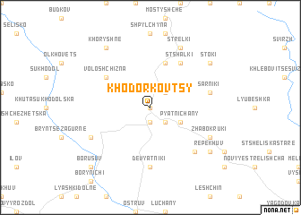 map of Khodorkovtsy