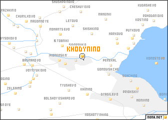 map of Khodynino