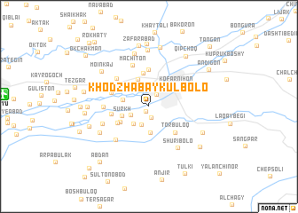 map of Khodzhabaykul-Bolo