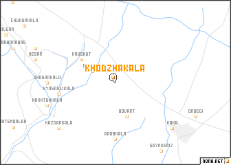 map of Khodzhakala