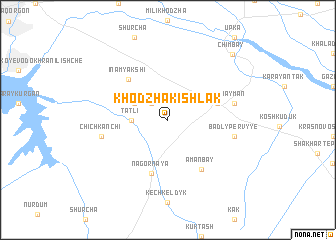 map of Khodzhakishlak