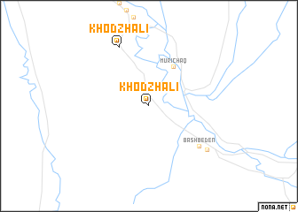 map of Khodzhali