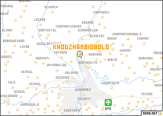 map of Khodzhambio-Bolo